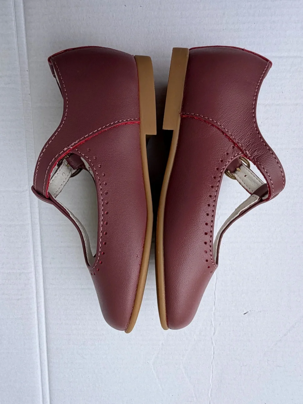 La Coqueta Dusty Pink T-Bar Mary Jane Shoes | EU 24 (US 8 Girls)